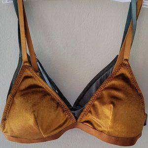 New Velvet Triangle Bras